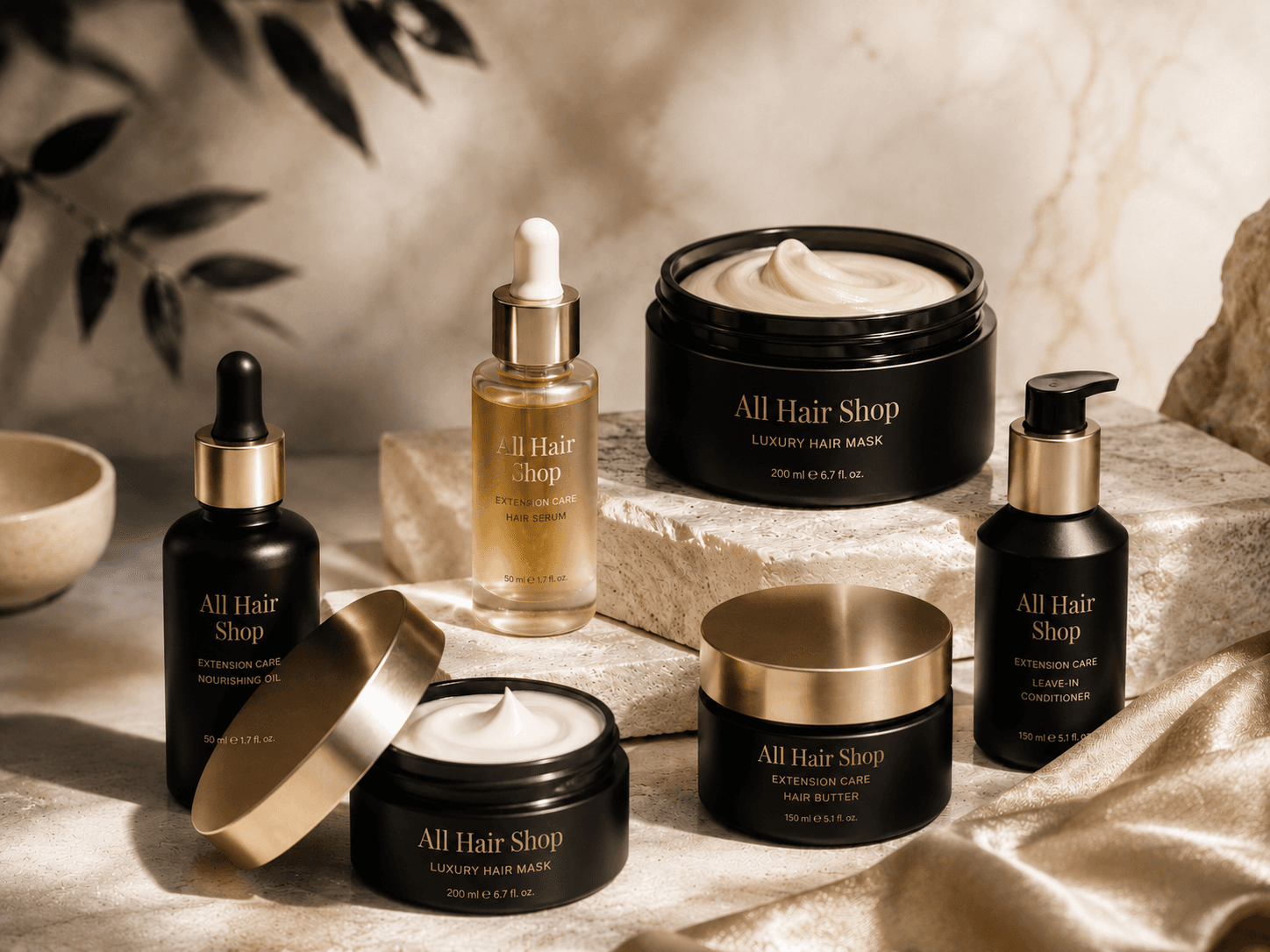 All Hair Shop treatments and hair care